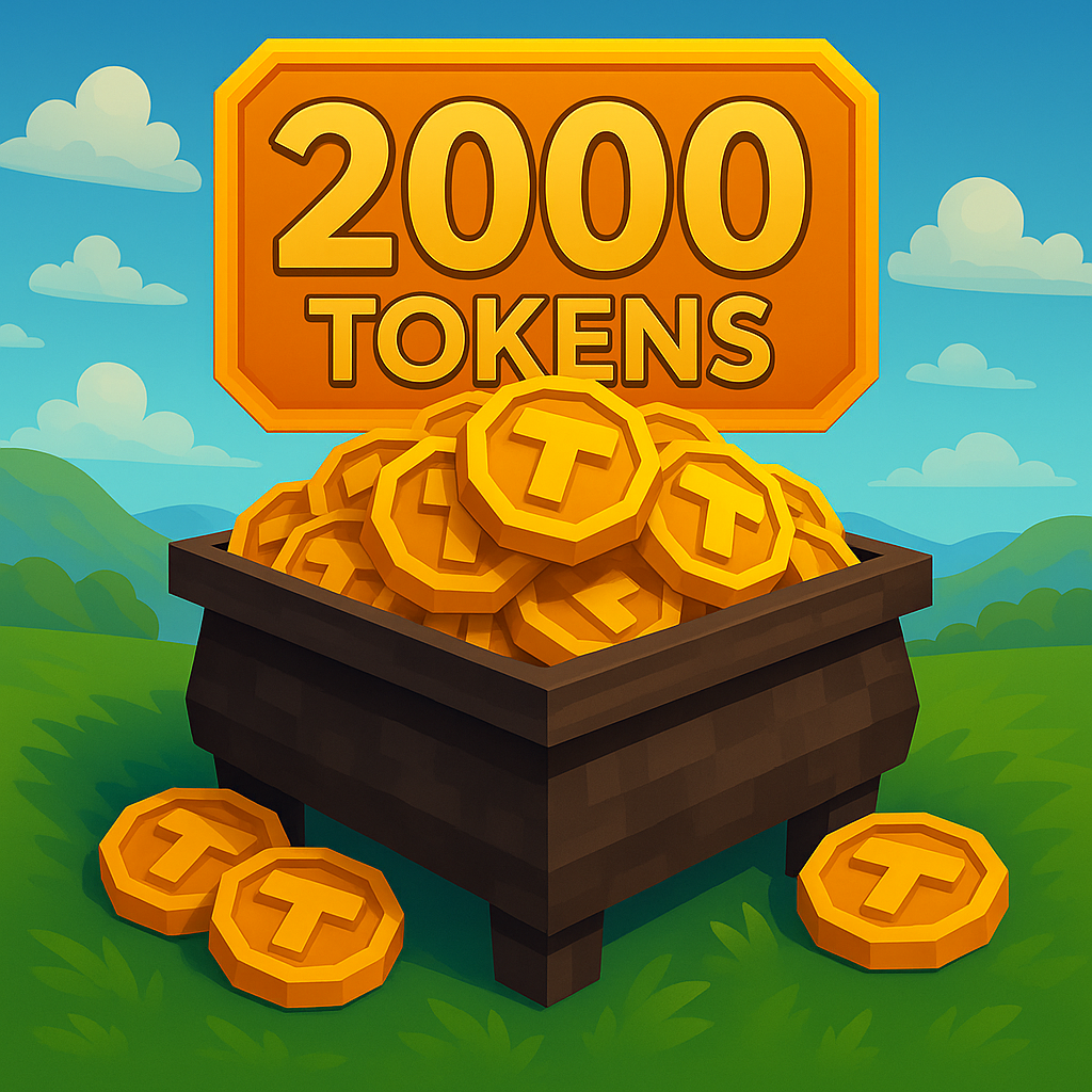 Pack 2000 Tokens (+250 bonus)