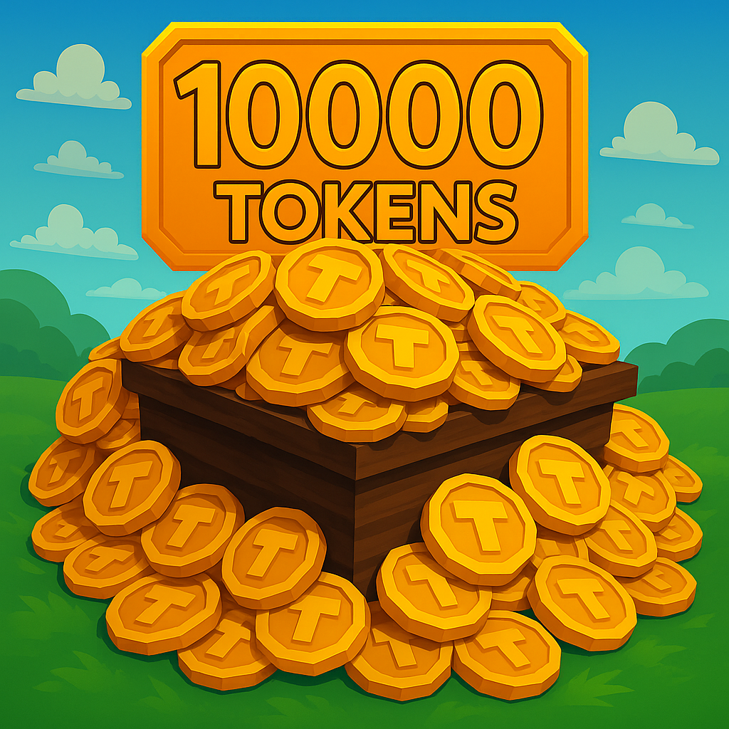 Pack 10 000 Tokens (+1800 bonus)